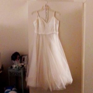A  wedding dress